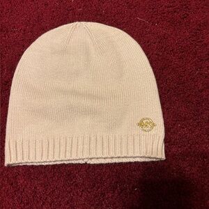 MICHAEL KORS BLUSH BEANIE HAT NWOT WOMENS